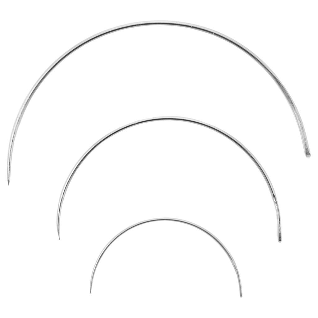 Preview: Polsternadeln gebogen No.2-5 3Stk.